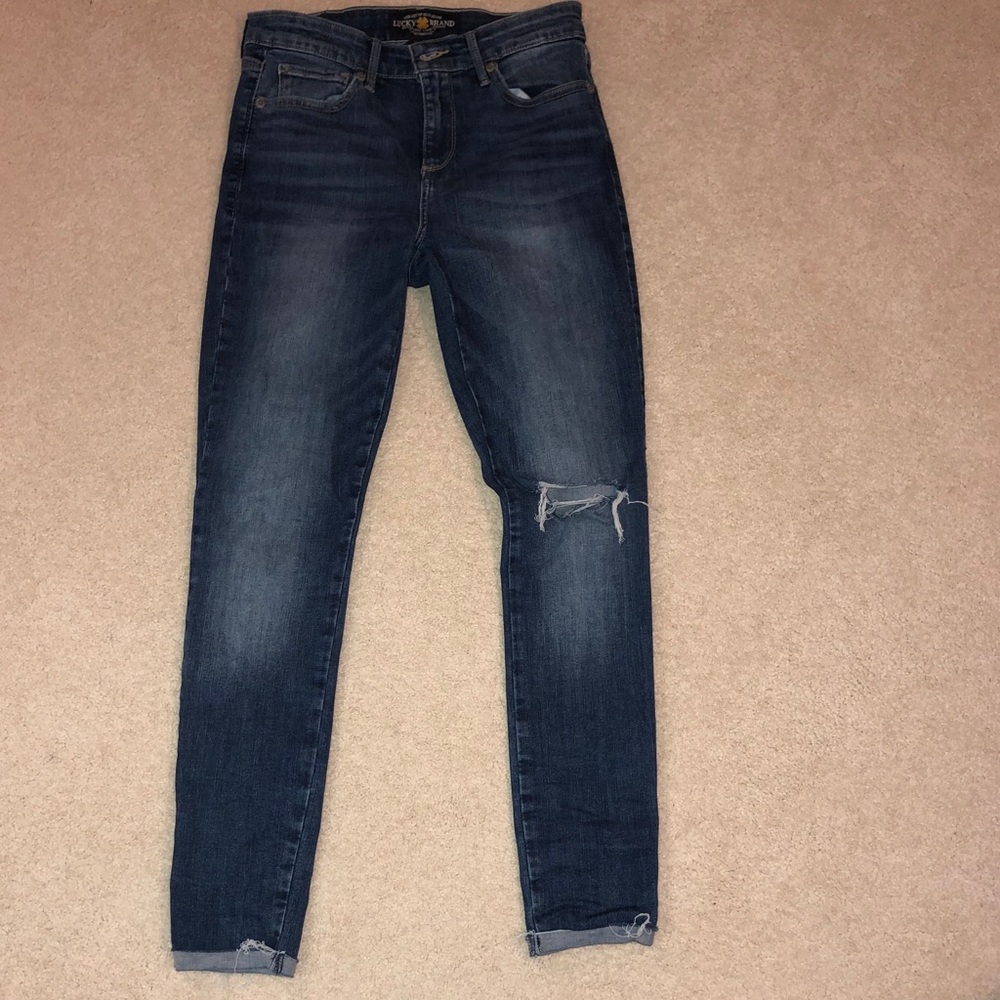 NEVER WORN lucky jeans!!